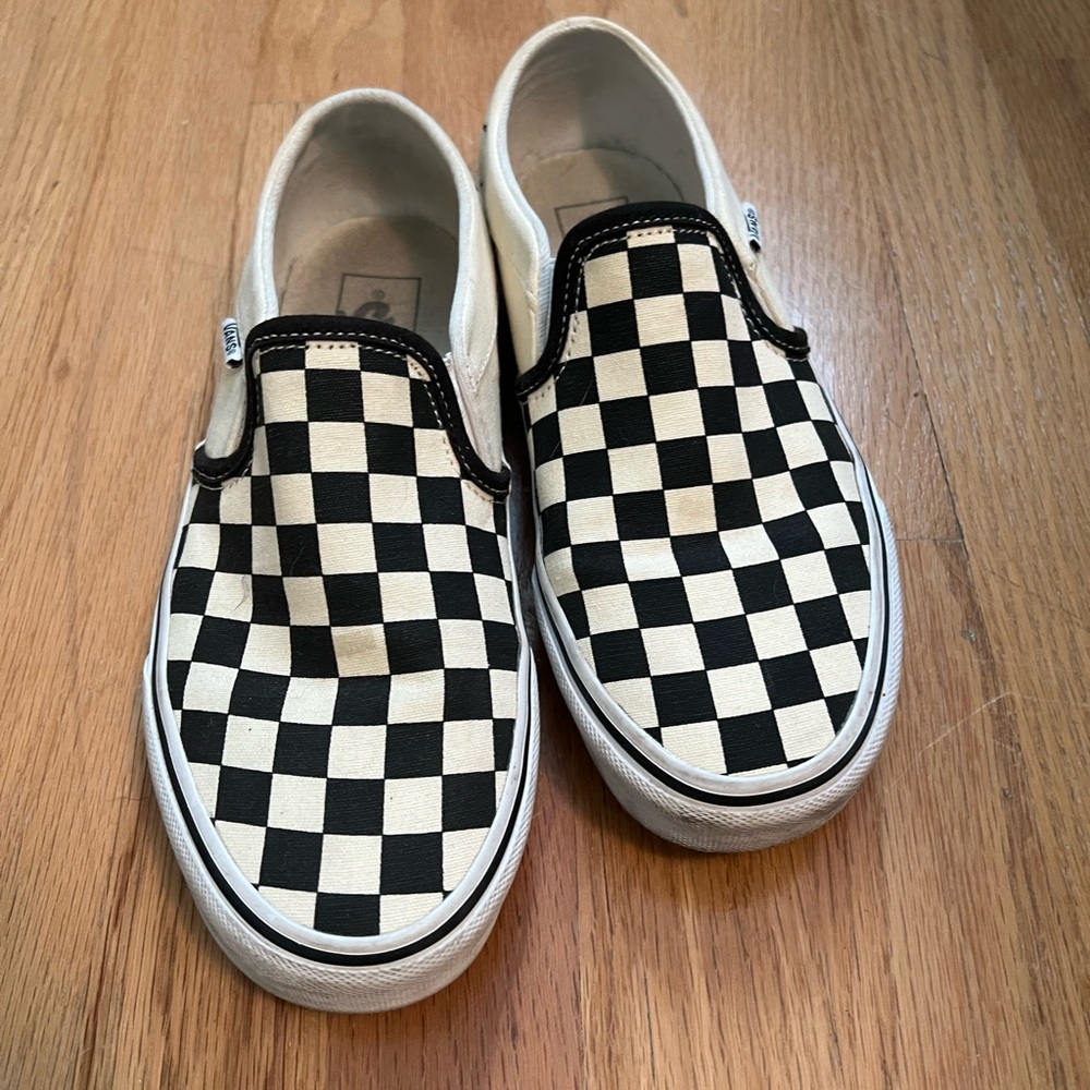 Checkered Vans